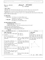 Tài liệu Giáo án Toán 8 (mới)