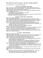 De cuong on tap hoc ki 1 - van 6