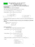 ON TAP HKI 7 THEO CHUYEN DE