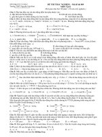 Bài soạn Đề luyện tập số 17