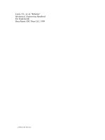 Robotics Mechanical Engineering Handbook