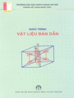 Giáo Trình Vật Liệu Bán Dẫn ( Phùng Hồ. Phan Quốc Phô)