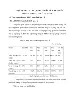 THỰC TRẠNG CƠ CHẾ QUẢN LÝ NGÂN SÁCH NHÀ NƯỚC TRONG LĨNH VỰC Y TẾ Ở VIỆT NAM