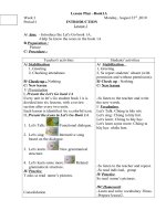 Bài soạn GA Let''''s Go 1A