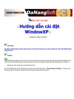 HƯỚNG DẪN CÀI WIN XP SVP2