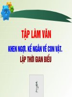 Tâp lam văn Tuan 16
