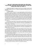 MỘT SỐ Ý KIẾN ĐÓNG GÓP NHẰM CẢI TIẾN CÔNG TÁC KẾ TOÁN  TẬP HỢP CHI PHÍ SẢN XUẤT VÀ TÍNH GIÁ THÀNH SẢN PHẨM TẠI CÔNG TY