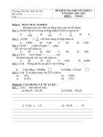KTCUỐI KỲ I 2010-2011 TOÁN L.5