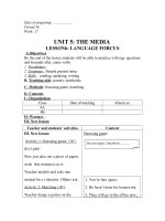 Gián án Tieng Anh 9 Tiet 36