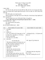 Giáo án 4 T17 ( chuẩn KT-KN)