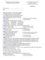 Tài liệu Đề trường 12/2010