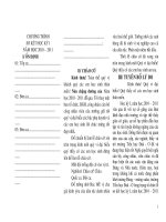 Tài liệu CHƯƠNG TRÌNH SƠ KẾT HỌC KỲ I NĂM HỌC 2010 - 2011 TRƯƠNG TIỂU HỌC ĐAK - Ơ BIÊN SOẠN NHAM SY TÂN