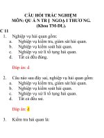 Quản trị ngoại thương - Phần 4