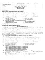 DE THI HKI - 2010 - 2011 CO DAP AN, MA TRAN