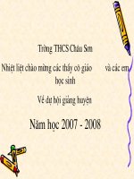 Chuong III  Bai 3 Giai he phuong trinh bang phuong phap the