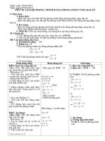 Tài liệu toán 9 tiết 38 - Đại số