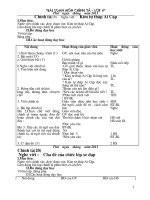 Tài liệu chính tả tuần 19 -23