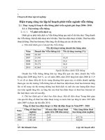 Hiện trạng công tác lập kế hoạch phát triển ngành viễn thông