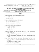 Tài liệu Toán 8 (HK1_2010-2011)