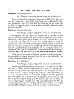 Bài giảng Cảm tưởng ngày20-11