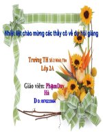 Bài soạn Duong giao thong- lop 2