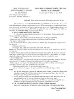 Bài giảng Cong van 441.PGD&DT Cai Lay ve viec to chuc thi GVG cac cap tu nam hoc 2010-2011