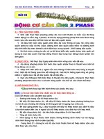 Bài 3: Động cơ cảm ứng ba pha