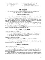 ke hoach chu de nam hoc