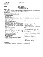 Tuần 6(lớp 1,2,3,4,5)