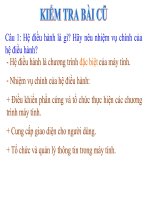 to chuc thong tin trong may tinh ( tiet 1)