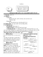 Tài liệu HOA9 . MOI QUAN HE GIUA CAC LOAI HCVC