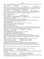 Đề kiểm tra thử hóa 12NC