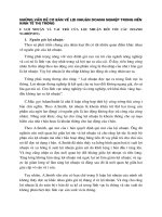 những vấn đề cơ bản về lợi nhuận doanh nghiệp trong nền kinh tế thị trường