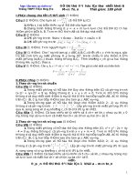 Tài liệu Ôn thi vip Toán ĐH 2011 số 4