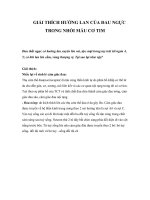 GIẢI THÍCH HƯỚNG LAN CỦA ĐAU NGỰC TRONG NHỒI MÁU CƠ TIM