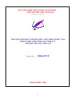 SKKN GIÁO DỤC ĐẠO ĐỨC