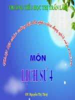 Ba lần kháng chiến chống quân Mông-Nguyên.Lịch sử 4