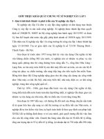 GIỚI THIỆU KHÁI QUÁT CHUNG VỀ XÍ NGHIỆP XÂY LẮP I