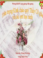 Bài soạn Tiet 2: On bai hat- Bong dang mot ngoi truong. TDN so 1. Nhac li.