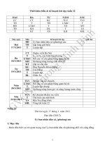 Gián án Giáo án tuần 22 (CKT + KNS) mới