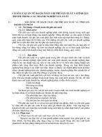 CƠ SỞ LÝ LUẬN VỀ HẠCH TOÁN CHI PHÍ SẢN XUẤT VÀTÍNH GIÁ THÀNH TRONG CÁC DOANH NGHIỆP SẢN XUẤT