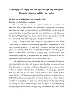 Thực trạng chất lượng bảo lãnh Ngân hàng Công thương Ba Đình đối với doanh nghiệp vừa và nhỏ