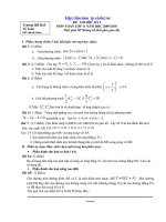 Đề mẫu Thi HKI Toán 11 số 6