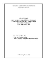 Bài soạn sang kien truong hoc than thien