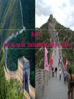 Gián án TIET 8- bai 5 Trung Quoc PK