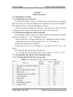 Đồ án tốt nghiệp - Chương 7: Tính xây dựng