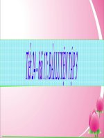 Tài liệu Bài luyện tập số 3 - T24- Hóa 8