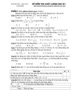 ĐỀ THI HKI TOAN 9 - SGD