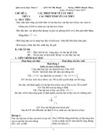 Bài soạn Giáo tự chọn Toán 9