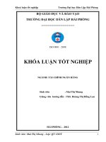 MỘT số GIẢI PHÁP NHẰM NÂNG CAO HIỆU QUẢ HOẠT ĐỘNG tín DỤNG đối với hộ sản XUẤT tại NGÂN HÀNG NÔNG NGHIỆP và PHÁT TRIỂN NÔNG THÔN CHI NHÁNH HUYỆN KIM sơn TỈNH NINH BÌNH 